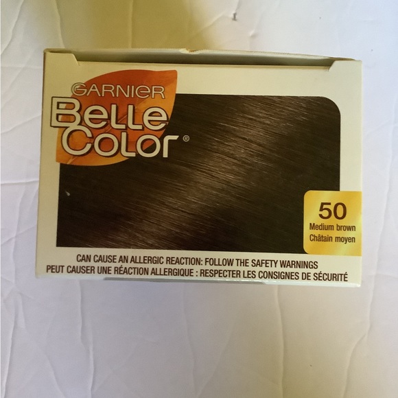 Garnier Belle color, permanent hair color, 50 medium brown, NIB - Picture 6 of 7